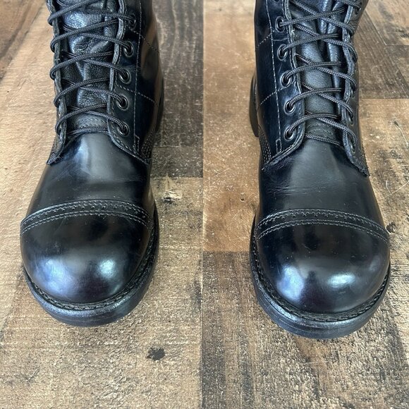 Corcoran 1500 Black Lace Up Jump Boots Mens 8.5 E - Picture 10 of 12